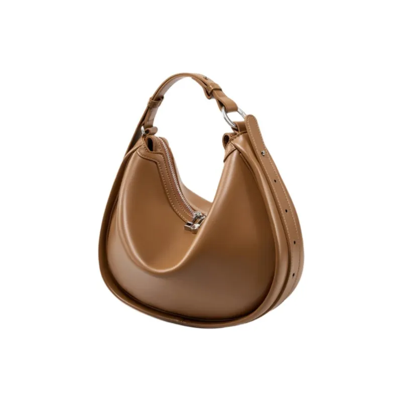CARTELO Cow Leather Shoulder Bag Crossbody Bag Handbag Regular Women's Burgundy/Black/Brown-5