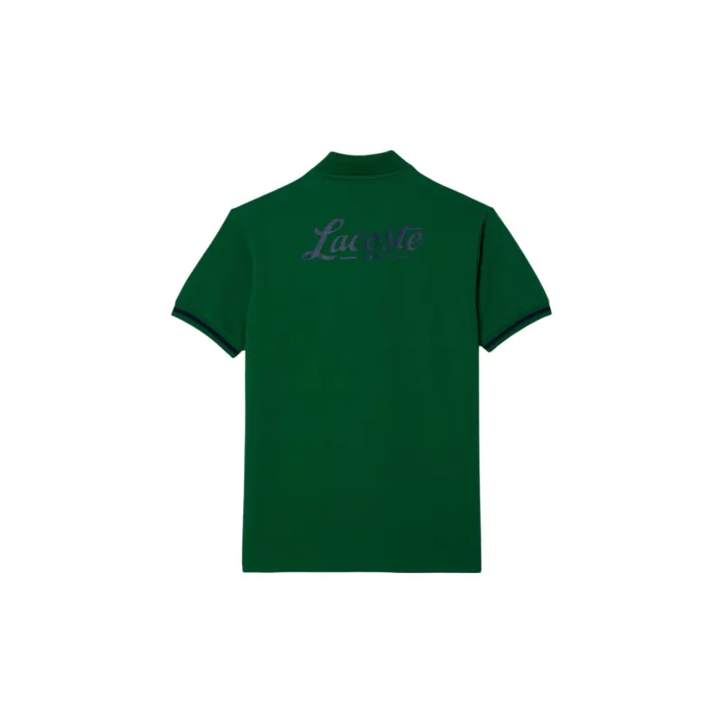 LACOSTE Polo Shirt Men's Dark Green-1