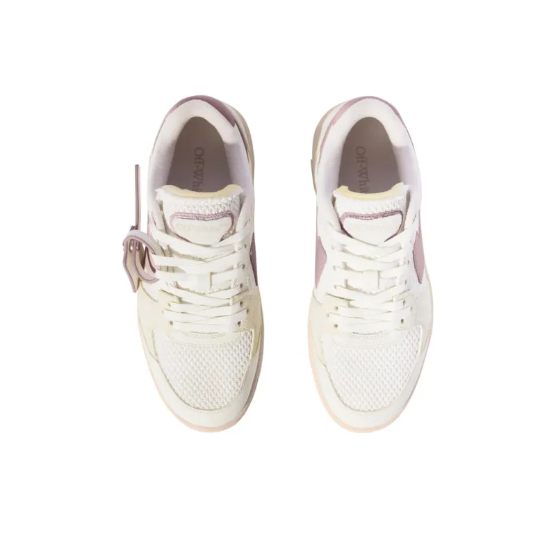 OFF WHITE Slim Out Of Office Lace Up Sneakers Women's-4