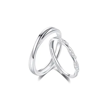 MISS TOOYA S999 Fine Silver Rings Unisex
