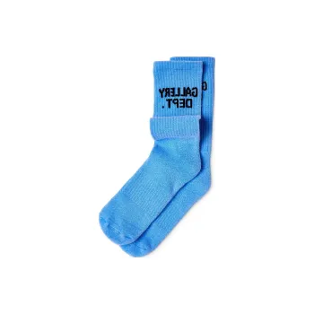 Gallery Dept. Mid-Calf Socks Unisex 1 Pack Fluorescent Blue