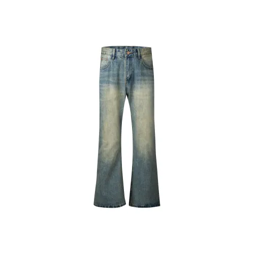 GTRG Jeans Unisex Yellow Mud