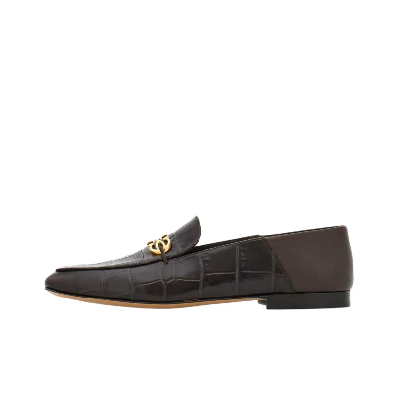 FERRAGAMO GANCINI Loafers Women's Brown-0