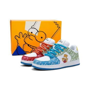 The Simpsons Quick Dry Low Top Skateboard Shoes Unisex