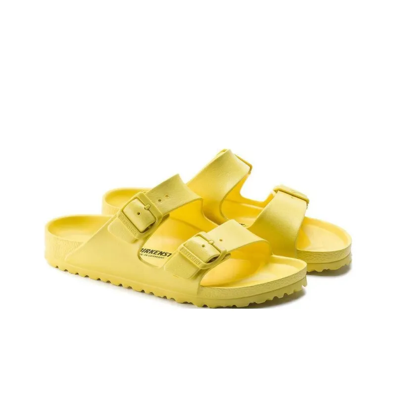 Birkenstock Arizona Slip-Resistant Slide Slippers Unisex Yellow-2