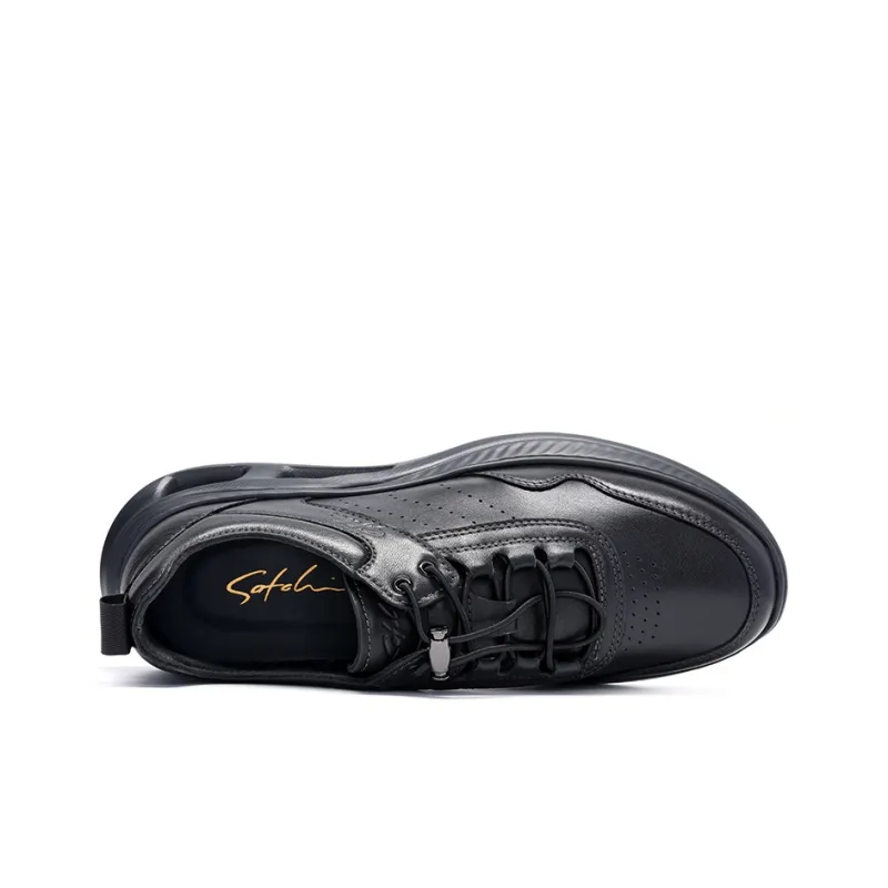 Satchi Casual Shoes Men's Black 4CM-3