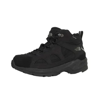 THE NORTH FACE Slip Resistant Mid Top Outdoor Shoes Unisex Black