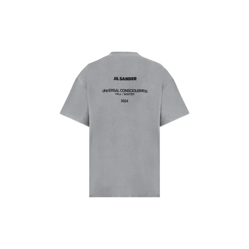 JIL SANDER Double Layer Crewneck T Shirt-1