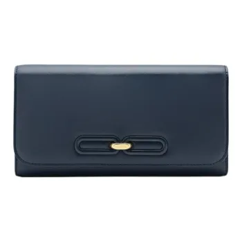 PEDRO Studio Series Cow Leather Wallet Women's Marine Blue