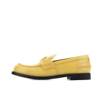 MIU MIU Penny Casual Single Shoes Women's Yellow