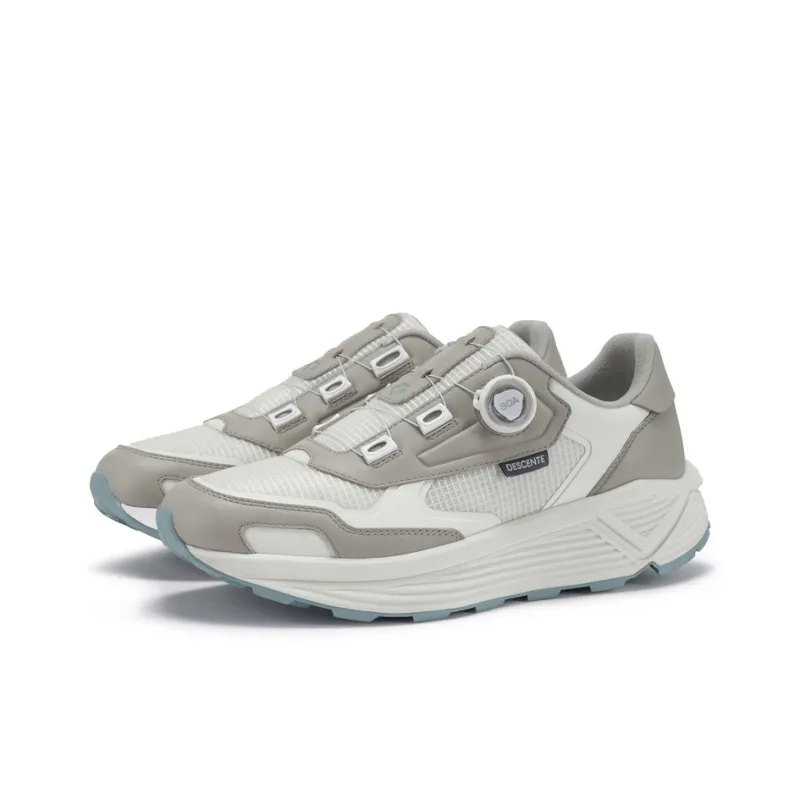 DESCENTE Dualis Urban Commute Wear Resistant Slip Resistant Low Top Casual Shoes Men's Cream-1