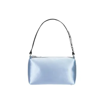Alexander Wang Heiress Satin One Shoulder Handbags Medium Size Women's Blue