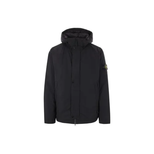 STONE ISLAND Jackets Men Black