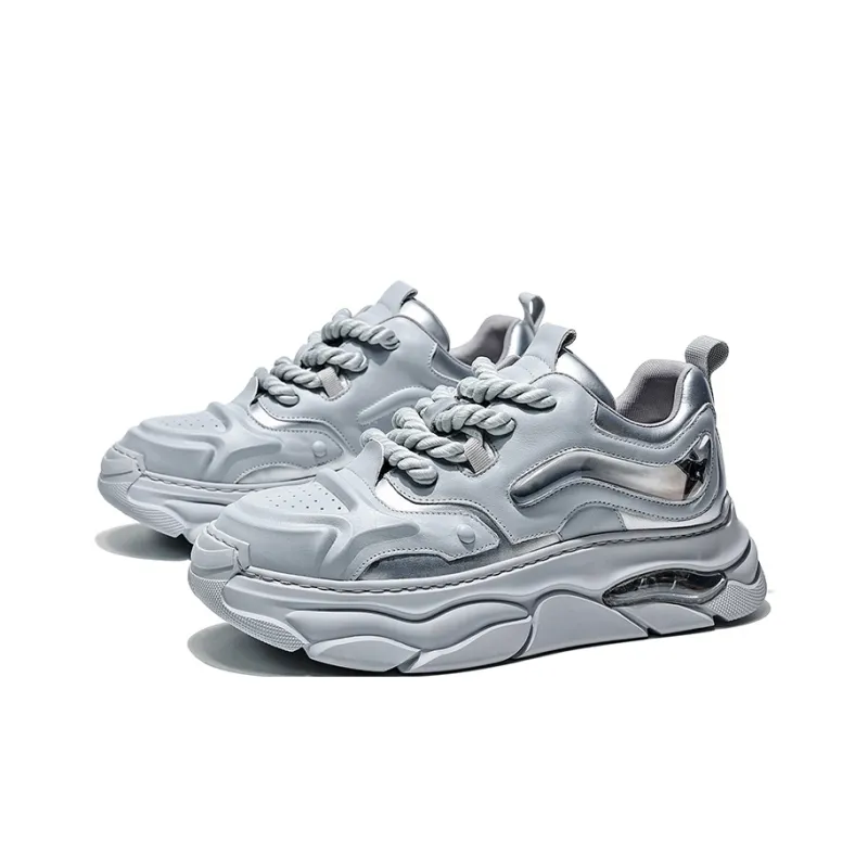 MOERBAI Low Top Chunky Sneakers Men's-21