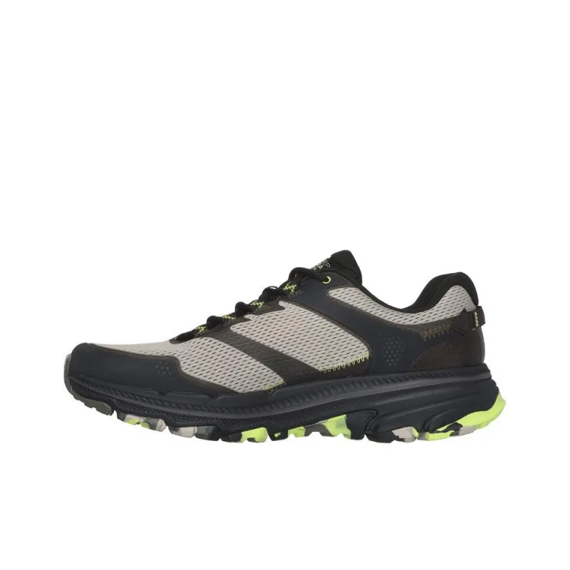 Skechers Go Run Trail Anti Slip Wear Resistant Low Top Trail Running Shoes Men's Brown Gray-2