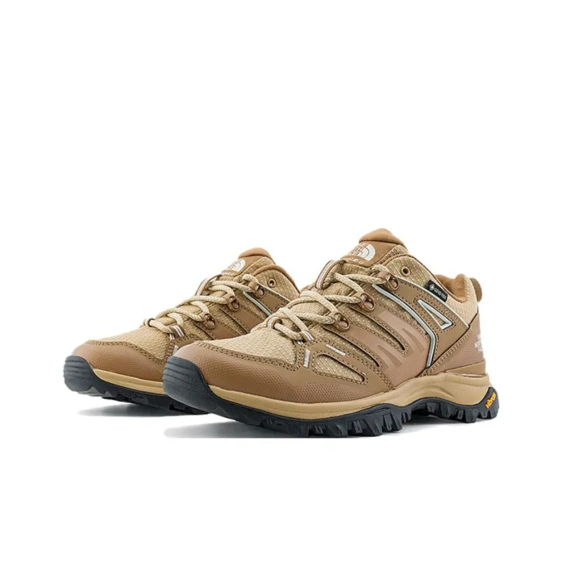 THE NORTH FACE Hedgehog Series Anti Slip Wear Resistant Low Top Trekking Shoes Women's Brown-1