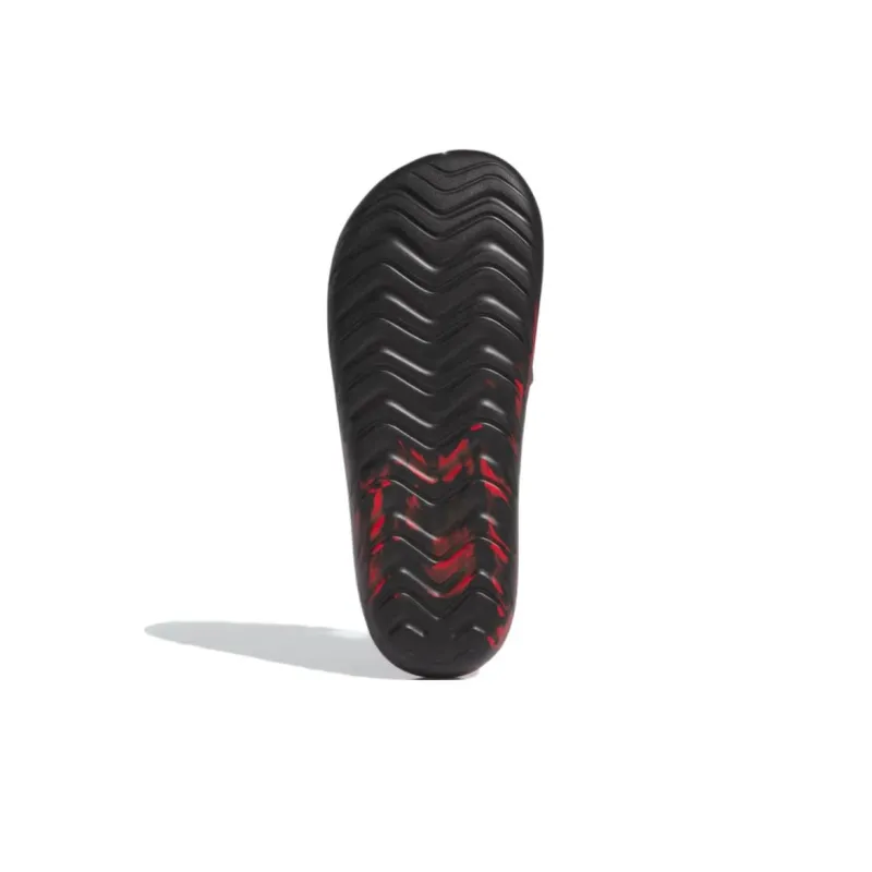 Adidas Adicane Slides Core Black Team Collegiate Red Bright Red-4