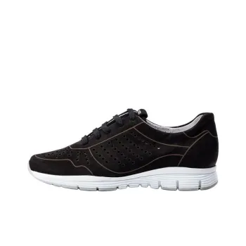 MEPHISTO Casual Shoes Women's Low Top Black/Red