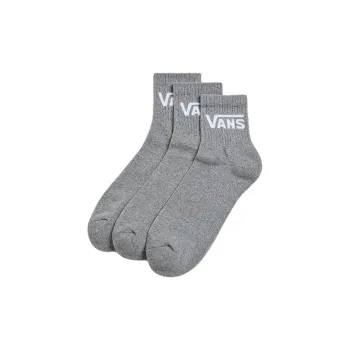 Vans Classic Half Crew 3-Pack Sock Mid-Calf Socks Men's 3 Pack Gray