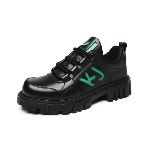 KJ Men's Casual Shoes Men's Black