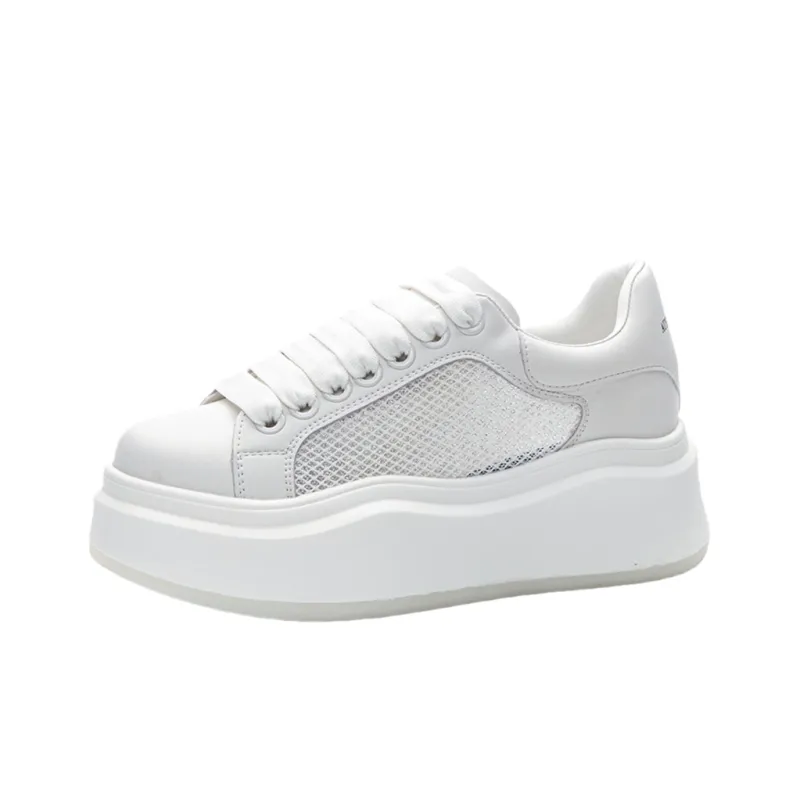 Luji Slip Resistant Cushioning Impact Resistance Quick Dry Wear Resistant Balance Low Top Skateboard Shoes Women's-8