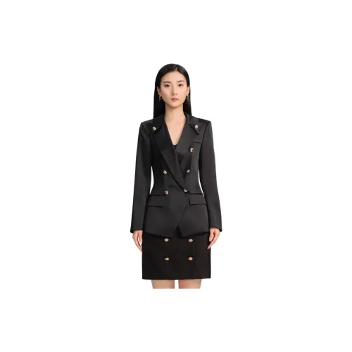 Blood Glitter Business Suits Women's Black