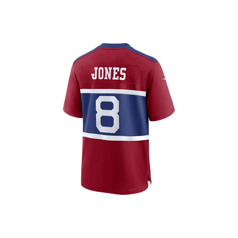 Nike Daniel Jones New York Giants Men's Nike Nfl Game Jersey-1