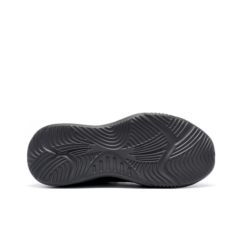 Satchi Cushioning Height Increasing Wear Resistant Slip Resistant Low Top Casual Shoes Men's Black 4CM-5