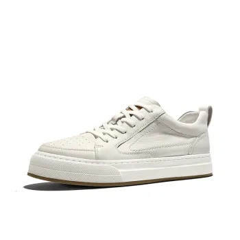 Hautton Jeans Stylish Skateboarding Shoes Men's White