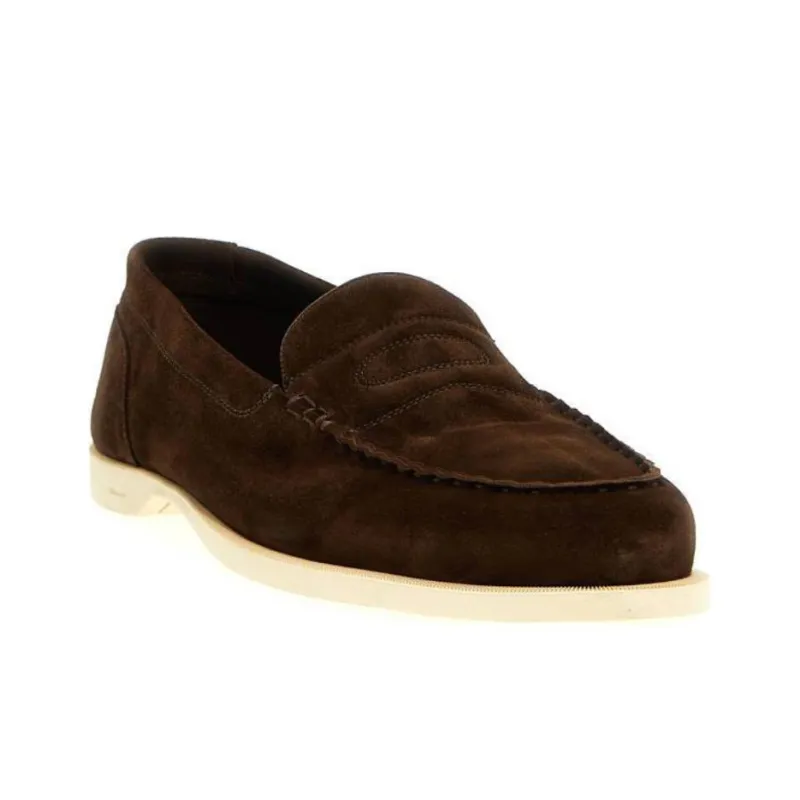 JOHN LOBB Loafers Men's Dark Brown-2