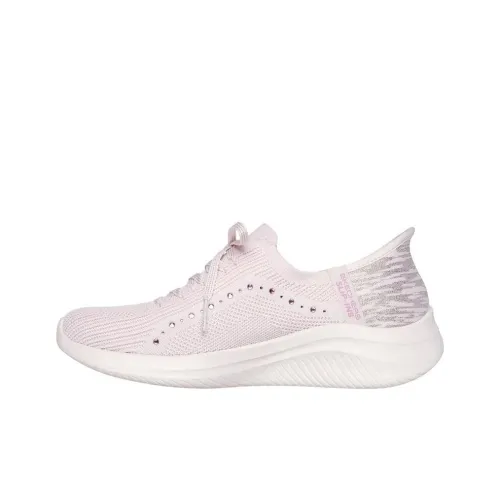 Skechers Ultra Flex 3.0 Anti STAND Wear Resistant Low Top Running Shoes Women's Pink