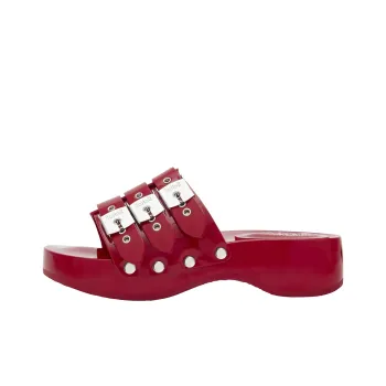 Scholl x PHILOSOPHY DI LORENZO SERAFINI Slide Slippers Women's Red