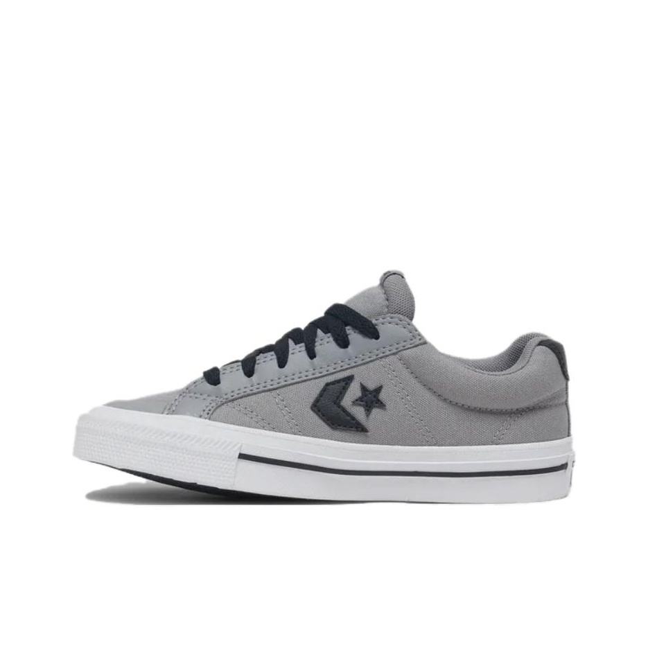 Converse Sport Casual Skateboard Shoes Unisex Low Top Gray Black POIZON