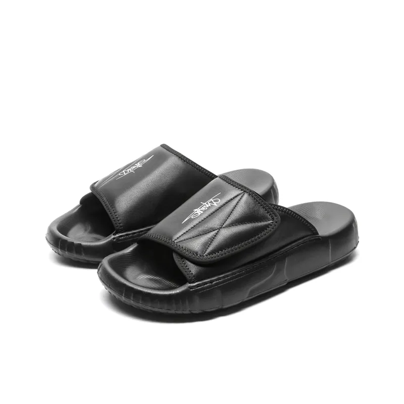 BUFFALO BOUND EVA Stitching Quiet Slip-Resistant Odor-Resistant Abrasion-Resistant Slide Slippers Men's-8