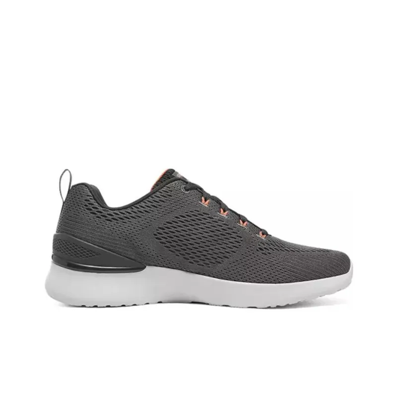 Skechers Skech Air Dynamight Cushioning Wear Resistant Low Top Casual Shoes Men's Charcoal Gray-1