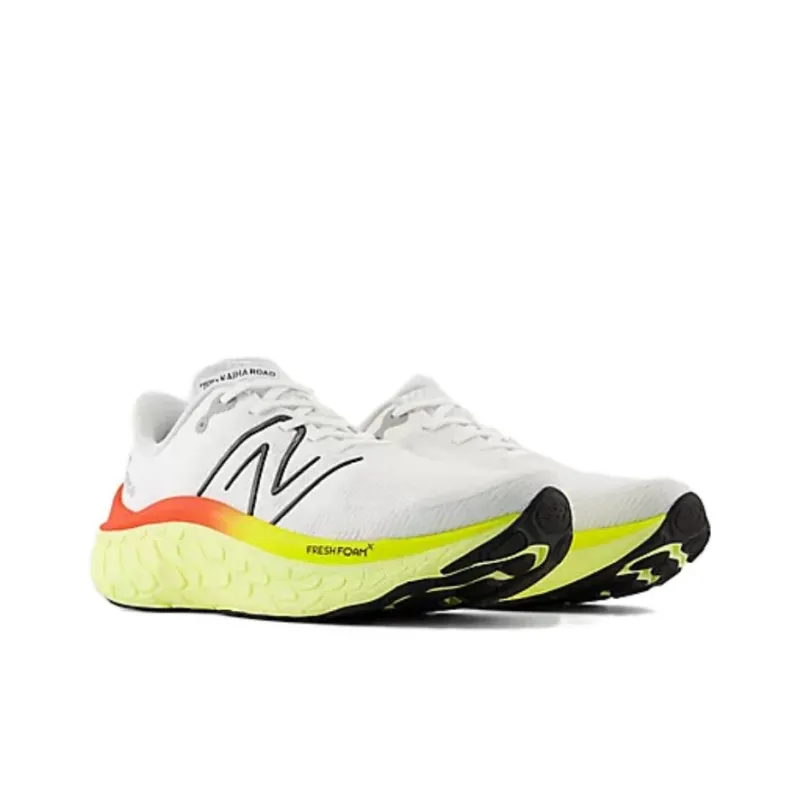 New Balance Fresh Foam X Kaiha Road White Black Neo Flame-2