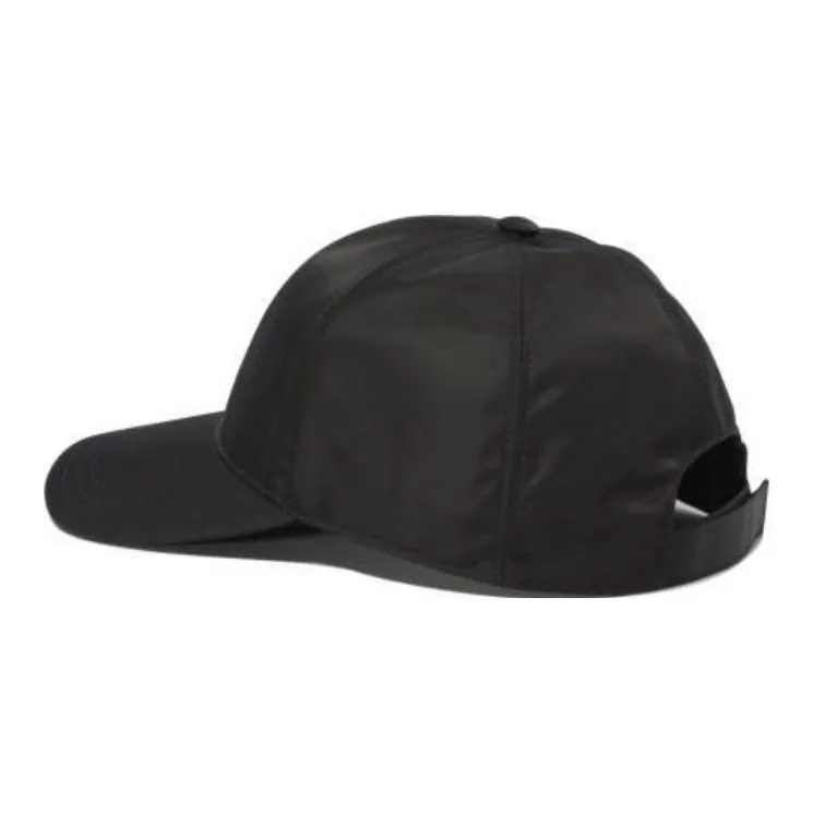 PRADA Re Nylon Logo Plaque Baseball Hat-2