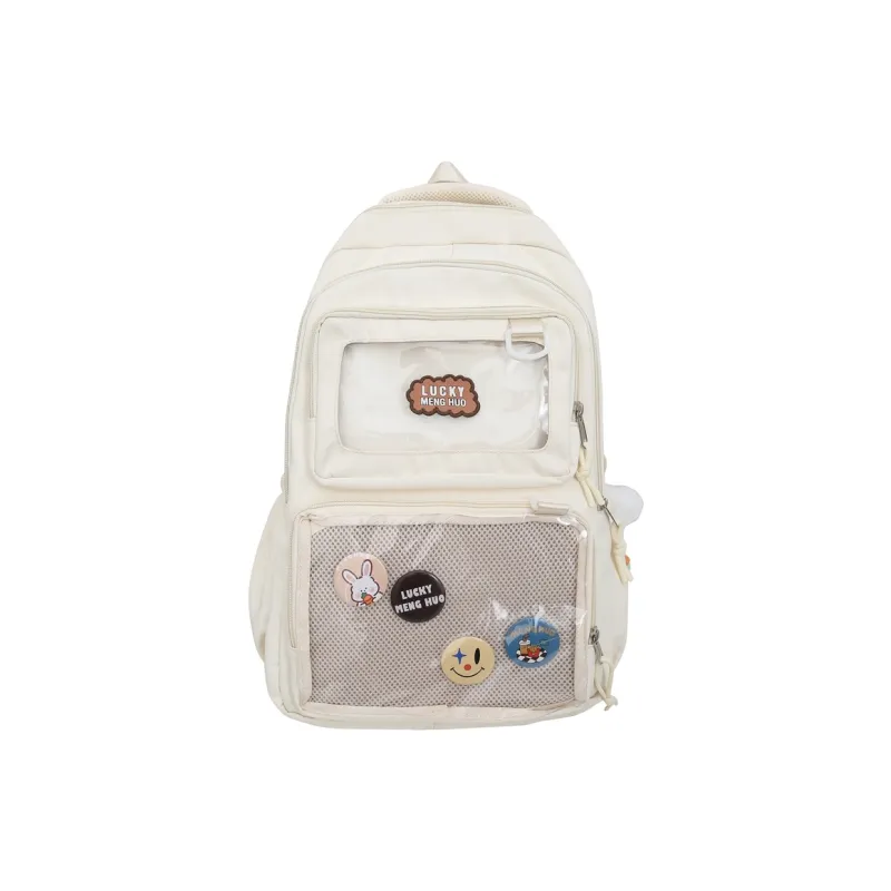 Barang Bear Polyester Cotton Blend Backpack Women's Multicolor-2