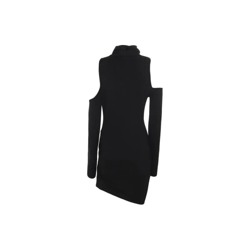 GAUGE81 Piana Cut-Out High-Neck Mini Dress-1