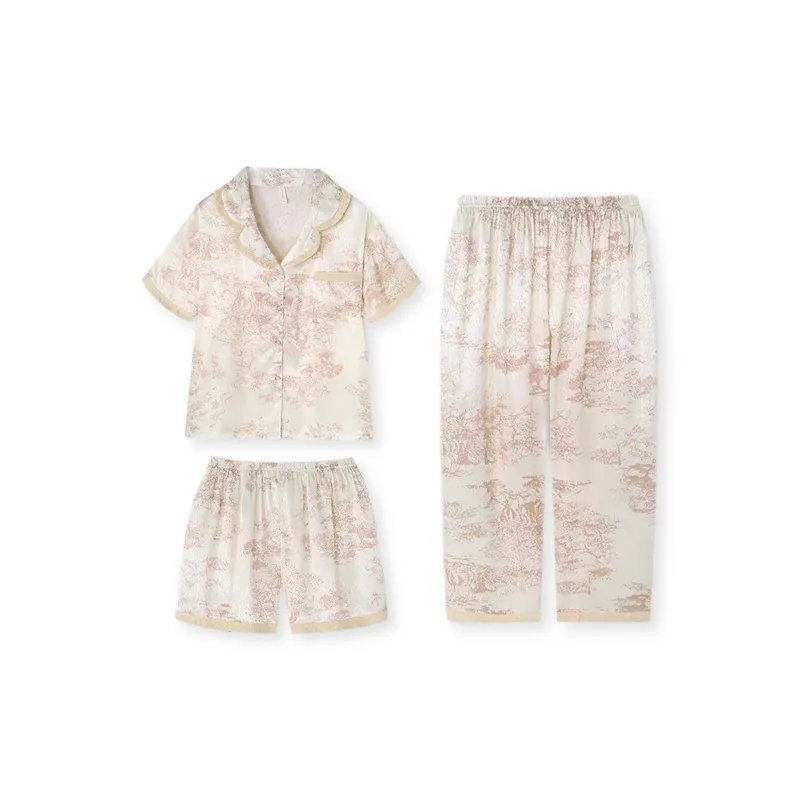 WANANNI Pajama Set Women's Light Apricot Pink-0