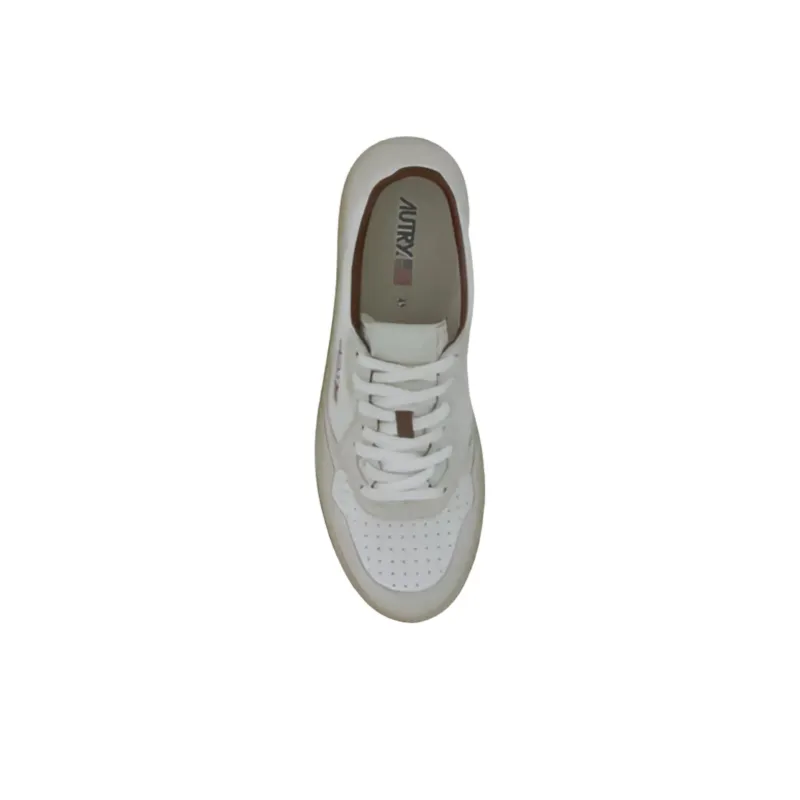 AUTRY Medalist Low Top Skateboard Shoes Men's White-3