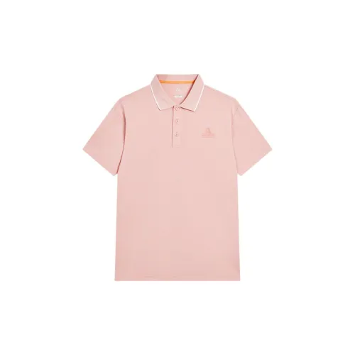 PEAK Polo Shirts Men Amusement Park Pink