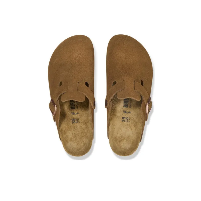 Birkenstock Boston Suede Clogs-4