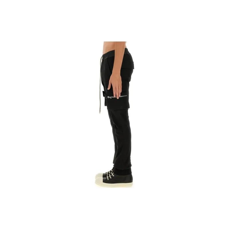 RICK OWENS Tapered Leg Drawstring Cargo Pants-2