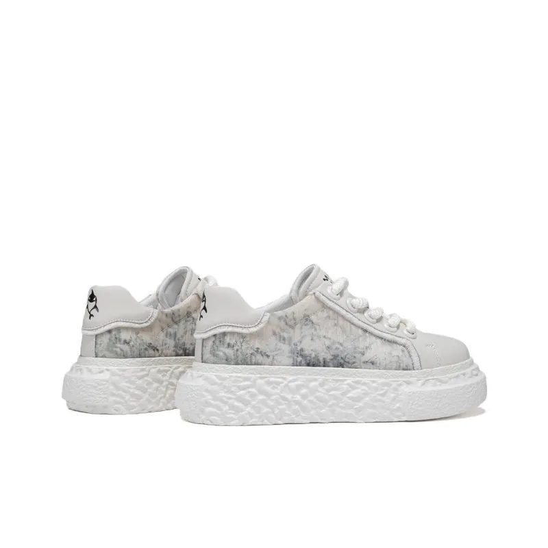 FAIRWHALE Spring Summer Travel, Celebrity, Comfortable And Breathable Skateboard Shoes Unisex-2