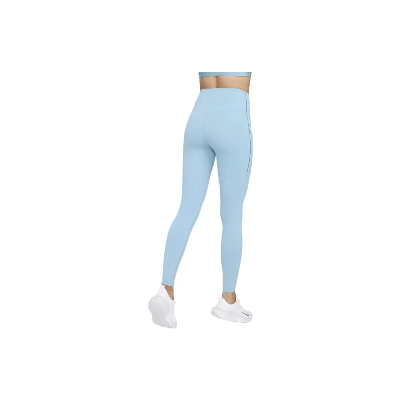 Nike Leggings Women's Denim Turquoise/Black-1