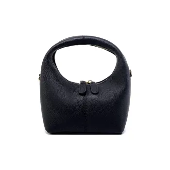 CARTELO Cow Leather Shoulder Bag, Crossbody Bag, Handbag Regular Women's Black/Brown/Gray