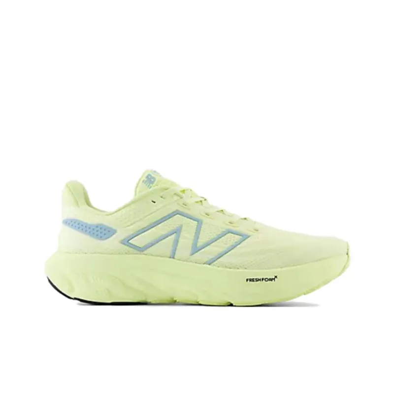 New Balance 1080v13 Anti-Slip Wear-Resistant Low-Top Running Shoes Men's Green Yellow-1