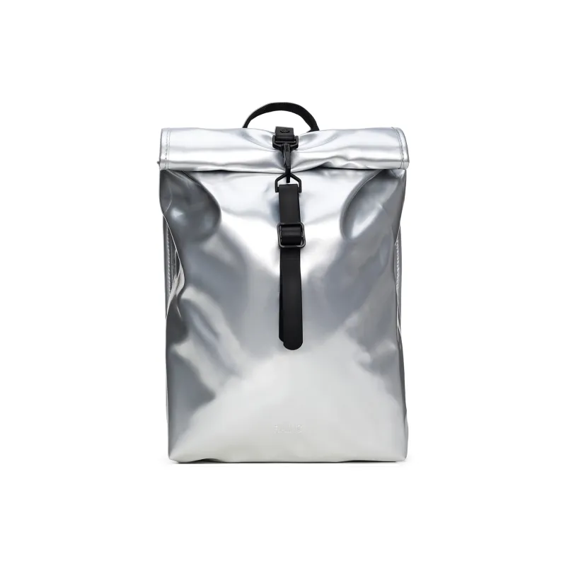 Rains Polyester Backpack Small Size Unisex Multicolor Choose-24