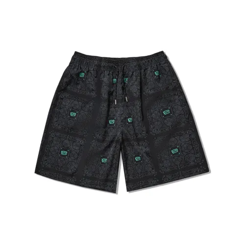 Ice Cream X LiNing Casual Shorts Men Black